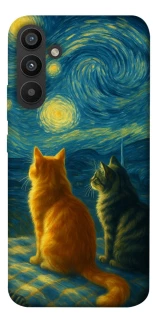 Чохол на Samsung Galaxy A34 5G Cats under the stars фото 1 з 1