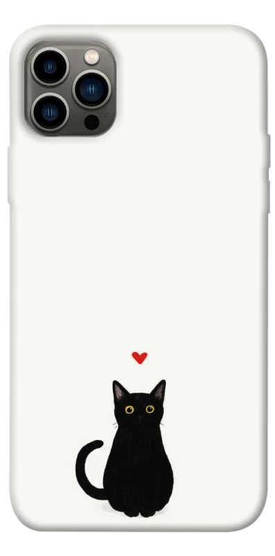 Чохол на Apple iPhone 12 Pro (6.1") cat in love фото 1 з 1