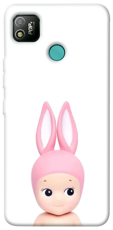 Чехол на TECNO POP 4 Minimal Bunny Peek фото 1 из 1