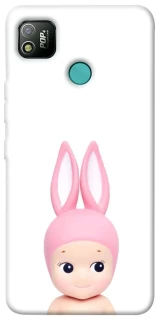 Чехол на TECNO POP 4 Minimal Bunny Peek фото 1 из 1