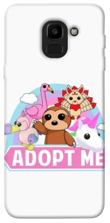 Чохол на Samsung J600F Galaxy J6 (2018) Adopt Me Pets Logo фото 1 з 1