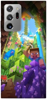 Чехол на Samsung Galaxy Note 20 Ultra Minecraft forever фото 1 из 1