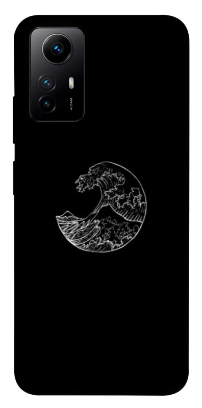 Чохол на Xiaomi Redmi Note 12S Black tsunami фото 1 з 1