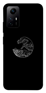 Чохол на Xiaomi Redmi Note 12S Black tsunami фото 1 з 1