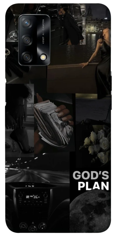 Чохол на Oppo A74 4G God's plan фото 1 з 1