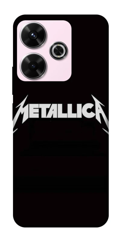 Чехол на Xiaomi Redmi 13 4G Metallica logo фото 1 Чехол на Xiaomi Redmi 13 4G Metallica logo фото 1 из 1