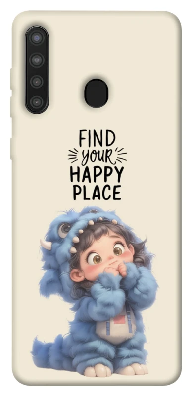 Чохол на Samsung Galaxy A21 Happy Place фото 1 з 1