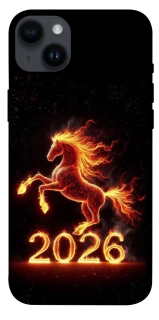 Чехол на Apple iPhone 14 Plus (6.7") Red Fire Horse ver.1 фото 1 из 1