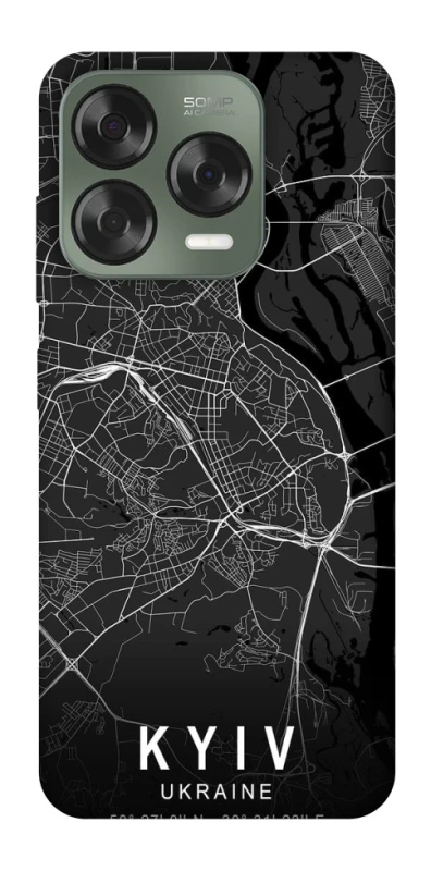 Чохол на ZTE Nubia V70 Design Kyiv map фото 1 з 1