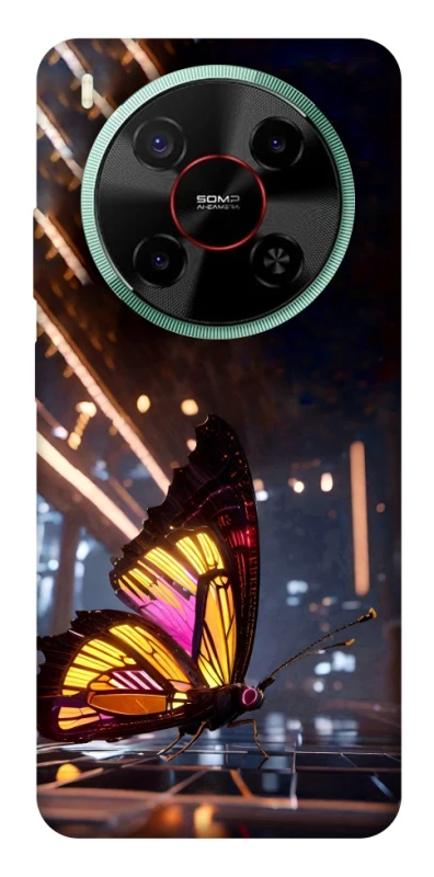 Чехол на ZTE Nubia V70 Max Cyber butterfly фото 1 из 1
