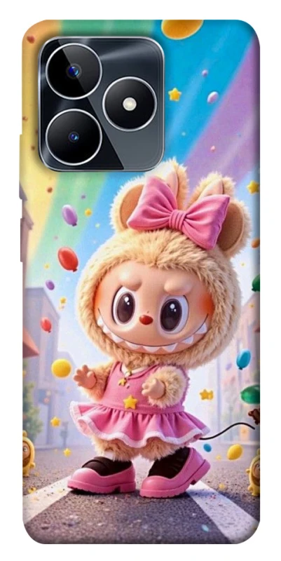 Чехол на Realme C53 Labubu rainbow фото 1 из 1