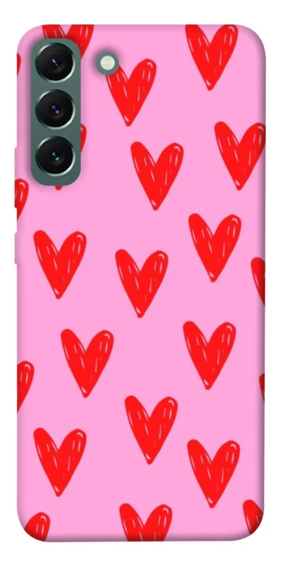 Чохол на Samsung Galaxy S22+ Red hearts 2 фото 1 з 1