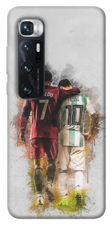 Чехол на Xiaomi Mi 10 Ultra Ronaldo и Messi фото 1 из 1