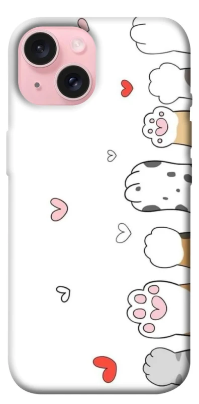Чехол на Apple iPhone 15 (6.1") Paws фото 1 из 1