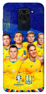 Чохол на Xiaomi Redmi Note 9 / Redmi 10X Збірна України v2 фото 1 з 1