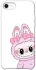 Чехол на Apple iPhone SE (2020) Labubu White фото 1 из 1