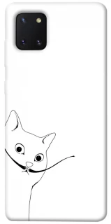Чехол на Samsung Galaxy Note 10 Lite (A81) Кот Дали фото 1 из 1