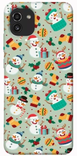 Чехол на Samsung Galaxy A03 Новогодний v2 фото 1 из 1