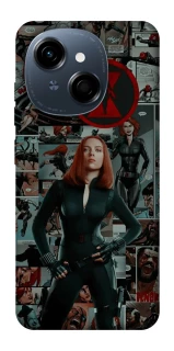 Чохол на TECNO Spark Go 1 Black Widow фото 1 з 1