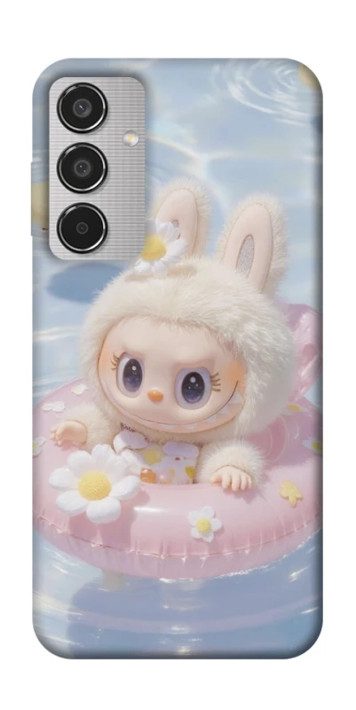 Чохол на Samsung Galaxy M35 Labubu swimming фото 1 з 1