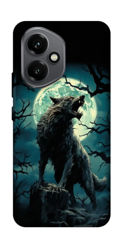 Чохол на Honor 400 Вовк під місяцем фото 1 з 1