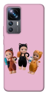 Чохол на Xiaomi 12T / 12T Pro Cat Cafe Trio фото 1 з 1