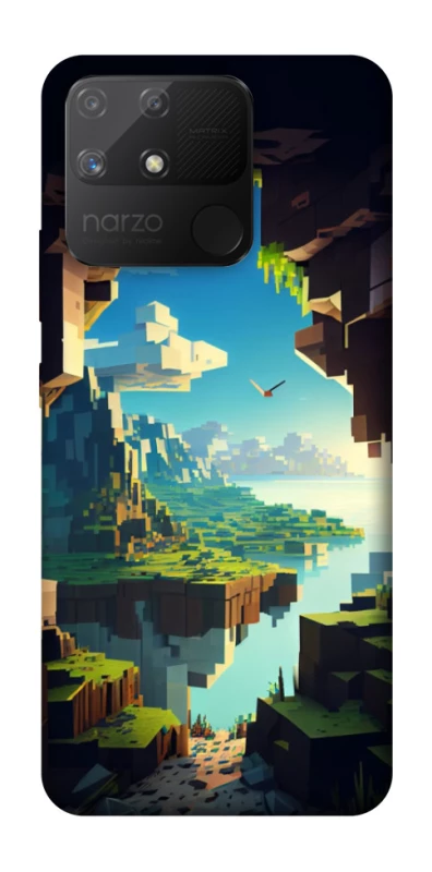 Чохол на Realme Narzo 50A Minecraft sunrise фото 1 з 1