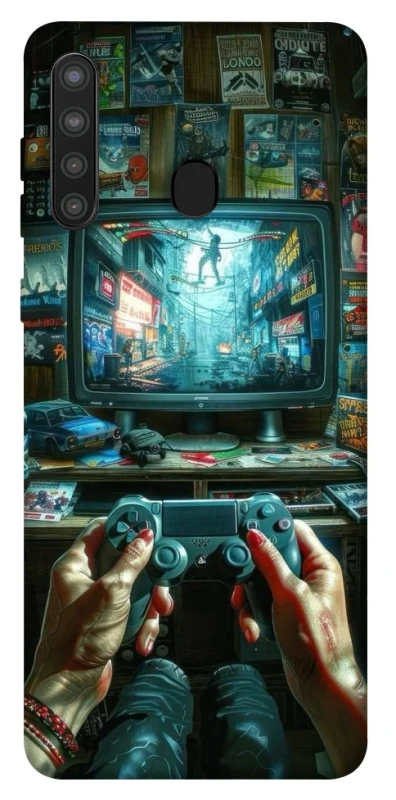 Чехол на Samsung Galaxy A21 Retro style фото 1 из 1