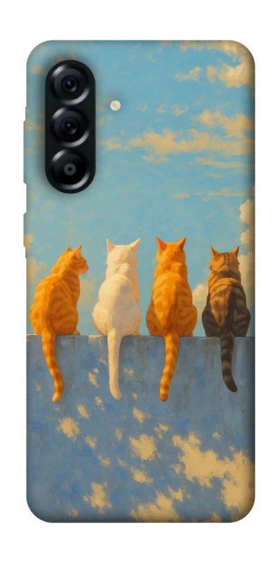 Чохол на Samsung Galaxy A57 5G cats on wall фото 1 з 1