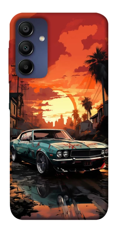 Чохол на Samsung Galaxy A15 4G/5G Car at sunset фото 1 з 1