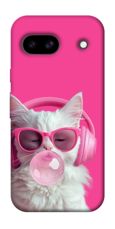Чохол на Google Pixel 8a Pink kitty фото 1 з 1