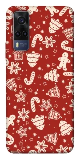 Чехол на Vivo Y53s Новогодний v3 фото 1 из 1