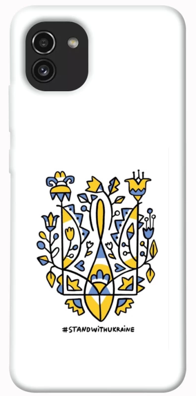 Чохол на Samsung Galaxy A03 Герб v104 фото 1 з 1