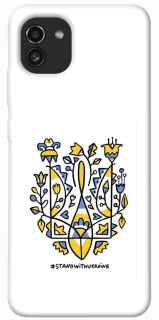 Чехол на Samsung Galaxy A03 Герб v104 фото 1 из 1