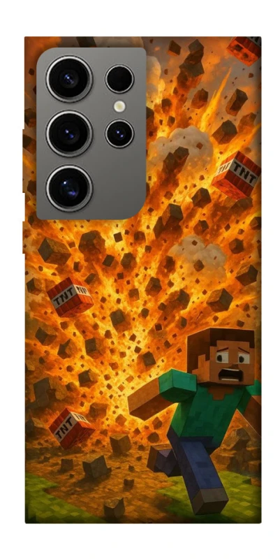 Чохол на Samsung Galaxy S24 Ultra Minecraft v7 фото 1 з 1