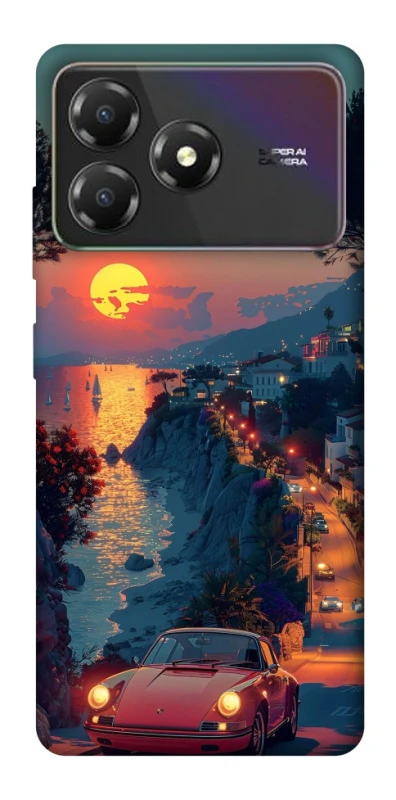 Чехол на ZTE Blade A36 Porsche sunrise фото 1 из 1