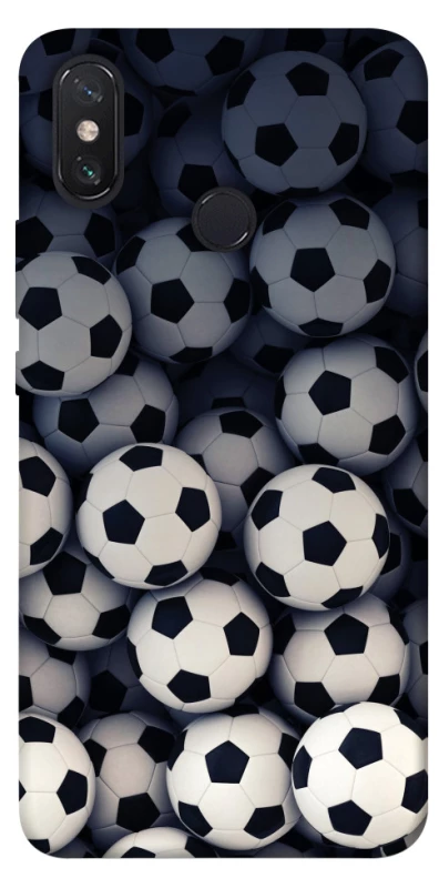 Чохол на Xiaomi Mi Max 3 Футбольні м'ячи фото 1 з 1