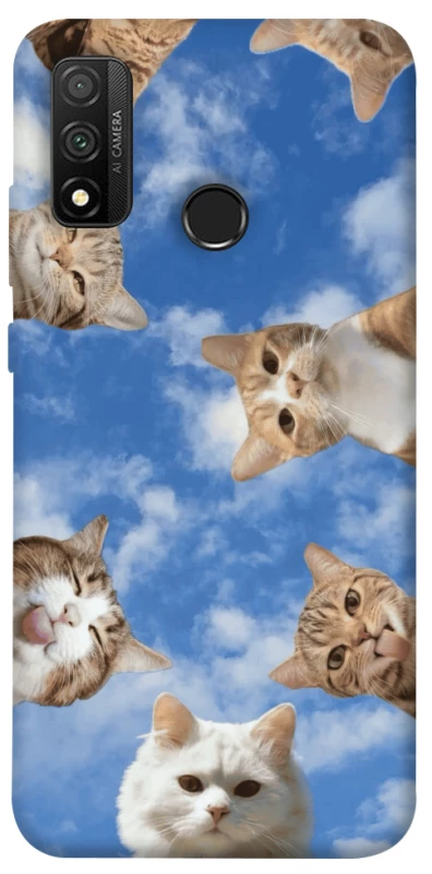 Чехол на Huawei P Smart (2020) Сats фото 1 из 1