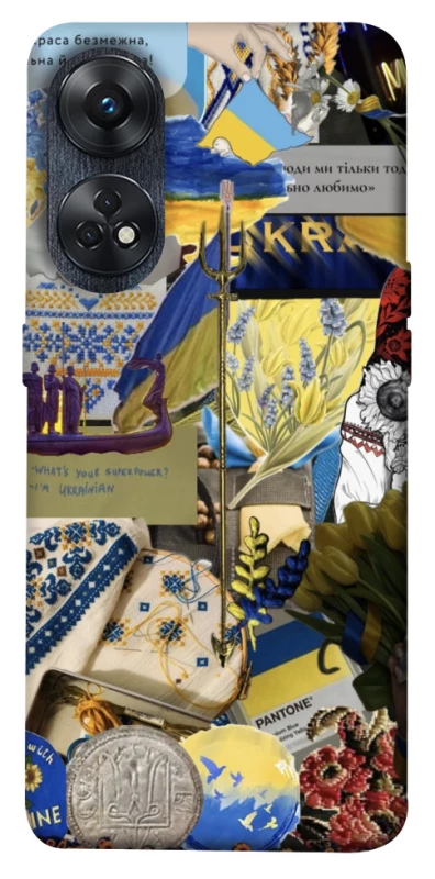 Чохол на Oppo Reno 8T 4G Ukraine style ver.7 фото 1 з 1