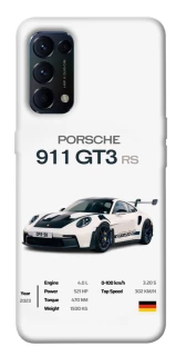 Чохол на Oppo Reno 5 4G Porsche 911 GT3 фото 1 з 1