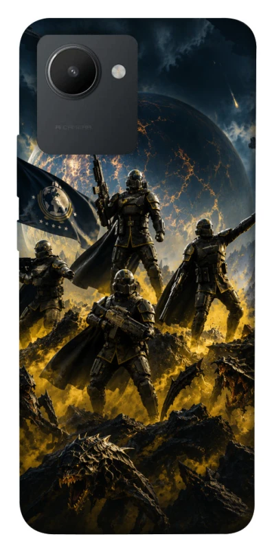 Чохол на Realme C30s HELLDIVERS фото 1 з 1