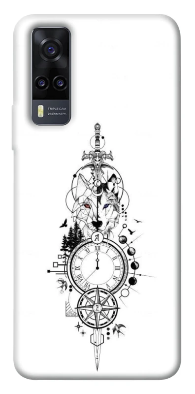 Чехол на Vivo Y31 Tattoo ver.8 фото 1 из 1