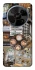 Чохол на ZTE Blade V70 Max Coffee collage ver.5 фото 1 з 1