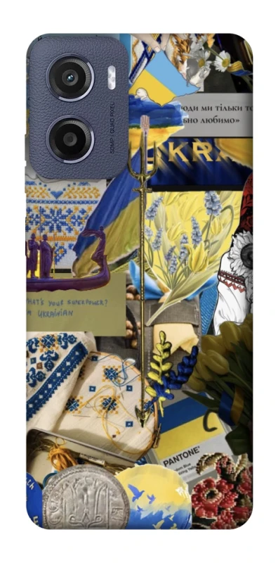 Чохол на Motorola Moto E15 Ukraine style ver.7 фото 1 з 1