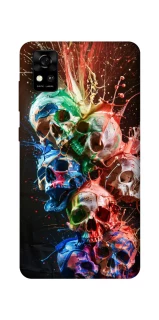 Чохол на ZTE Blade A31 Skulls фото 1 з 1