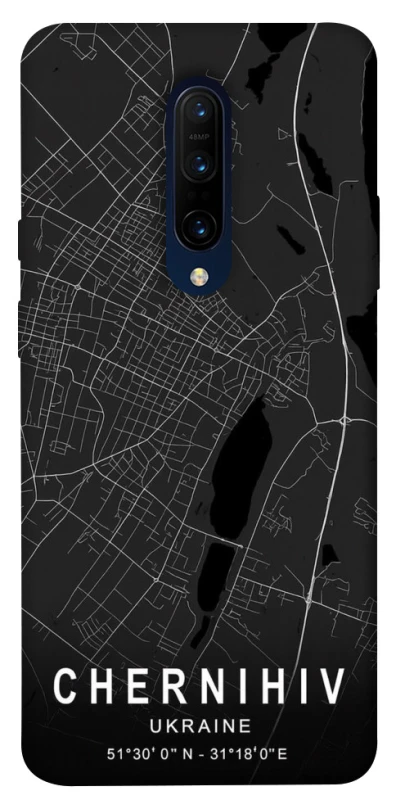 Чехол на OnePlus 7 Pro Chernihiv map фото 1 из 1
