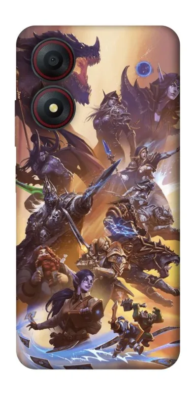Чохол на ZTE Blade A34 4G Warcraft v4 фото 1 з 1