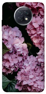 Чохол на Xiaomi Redmi Note 9 5G / Note 9T Рожеві гартензії фото 1 з 1