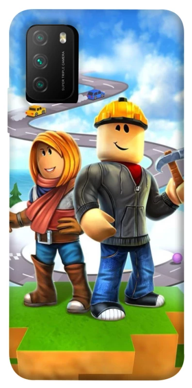 Чохол на Xiaomi Poco M3 Roblox Builder Adventure фото 1 з 1