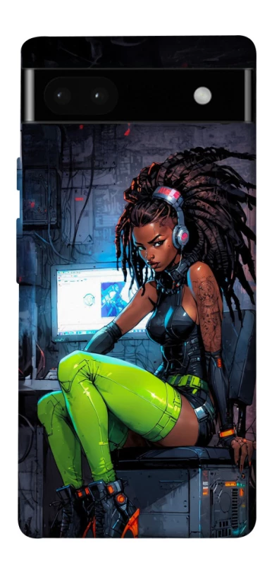 Чехол на Google Pixel 6a Cyber girl фото 1 из 1